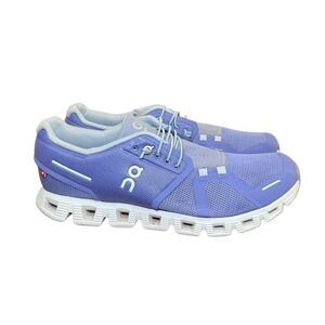 ON Cloud 5 Women's  Size 11'Blueberry Feather' Running Shoe Antimicrobial Mesh